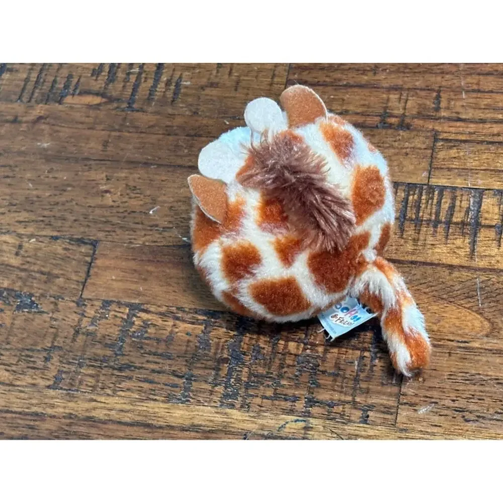 Aurora YooHoo & Friends Topsee Giraffe Ball Plush Stuffed Animal 4” 2017